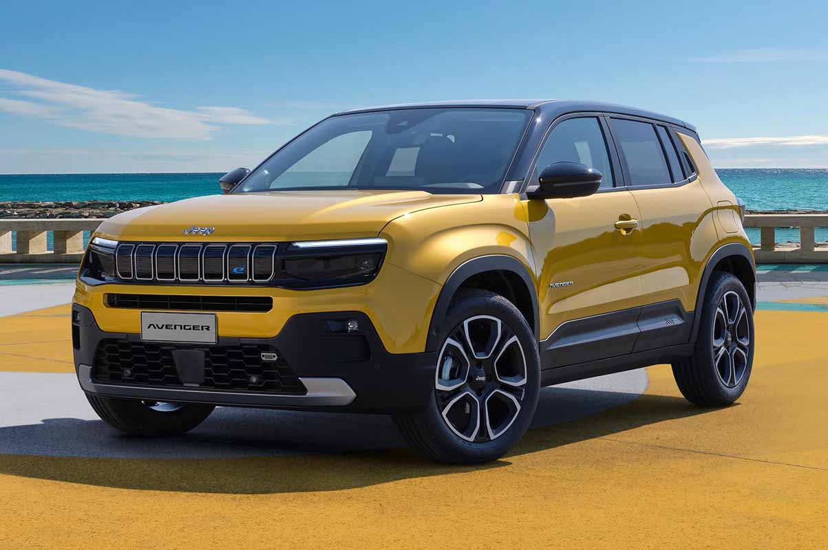 W pełni elektryczny Jeep Avenger ogłoszony Samochodem Roku 2023 w Europie