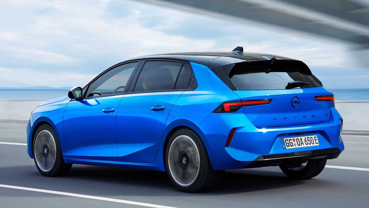 Elektryczny Opel Astra